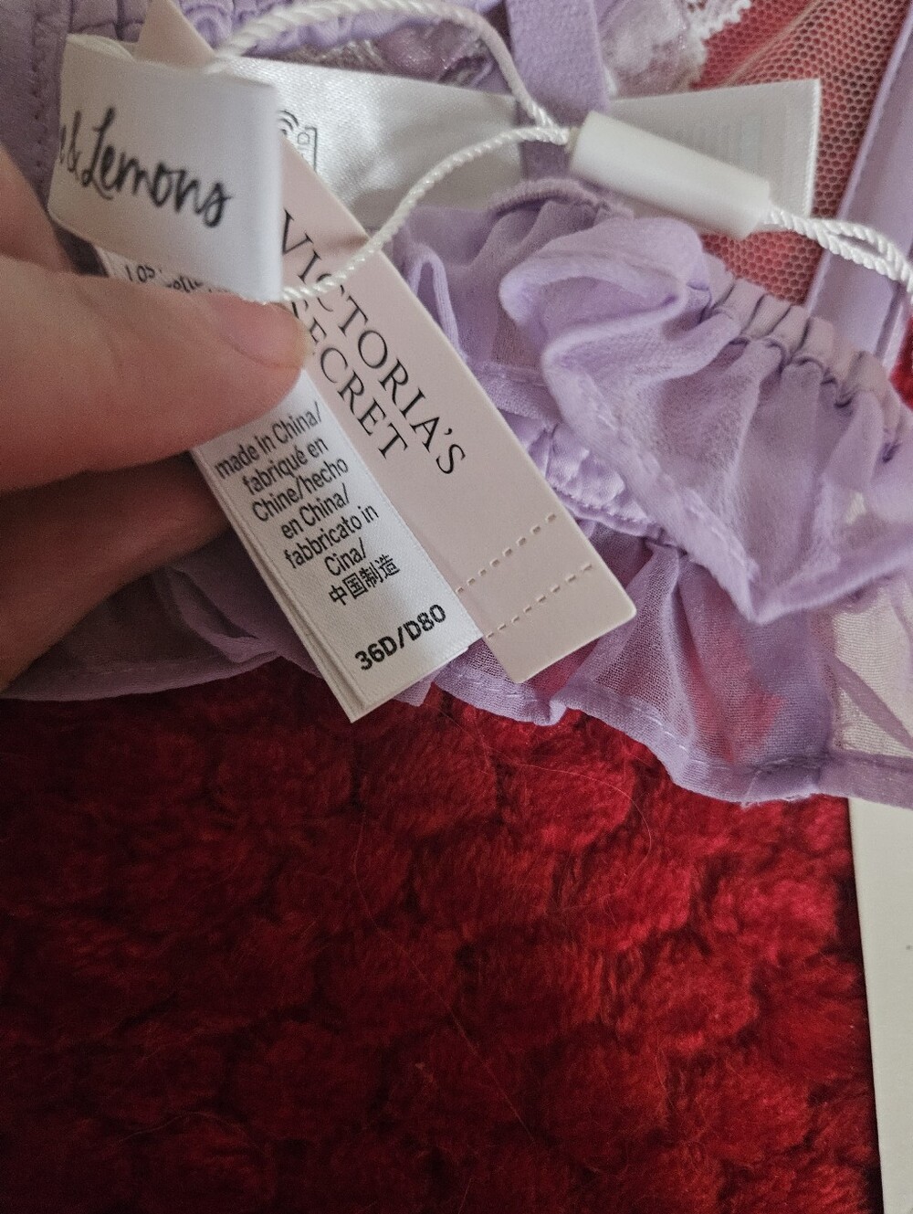 For Love & Lemons SET - Bra AND thong - Picture 9 of 11